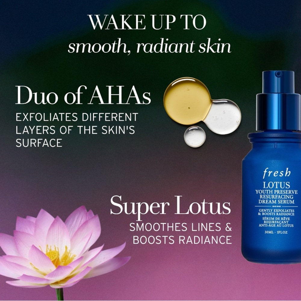 🪷 Fresh Lotus Youth Preserve Resurfacing Dream Serum - Picture 4 of 8